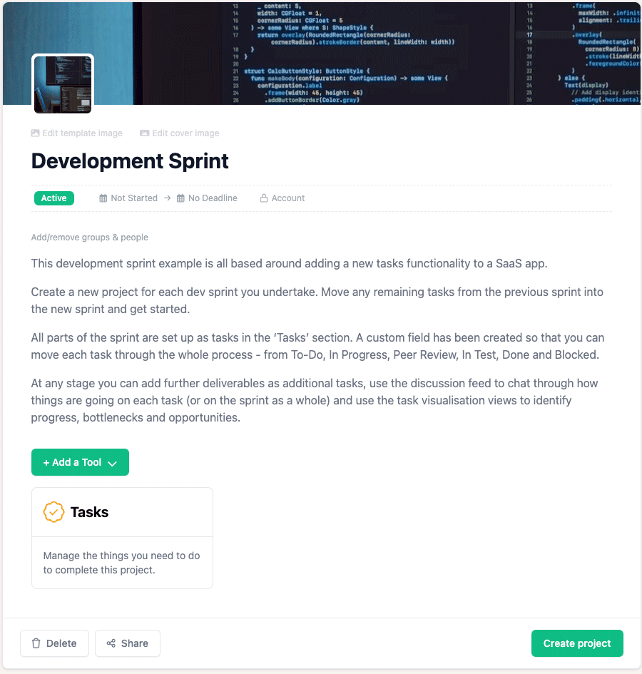 development sprint
