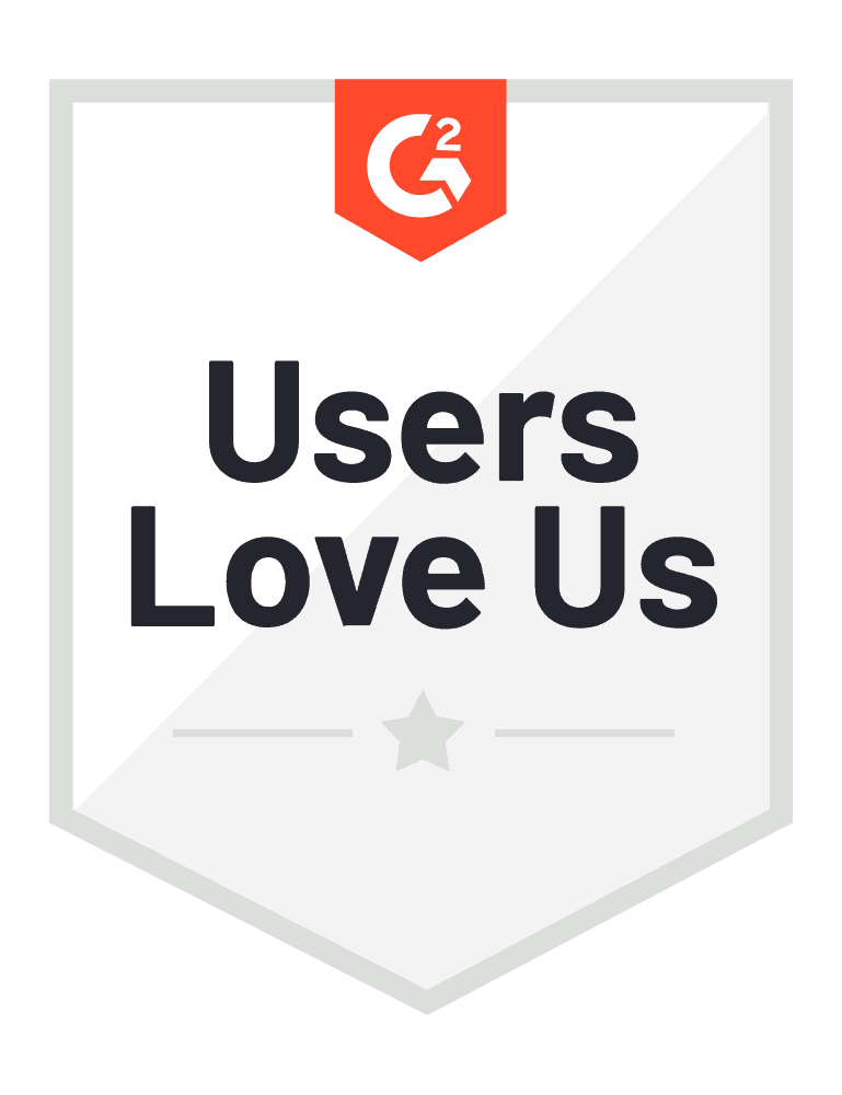 G2 Users Love Us