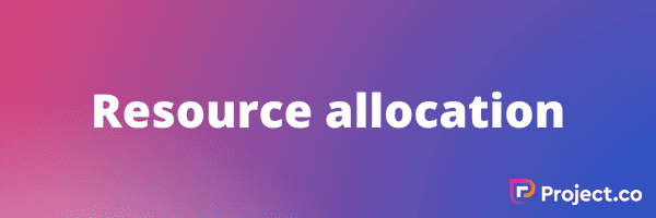 Resource allocation