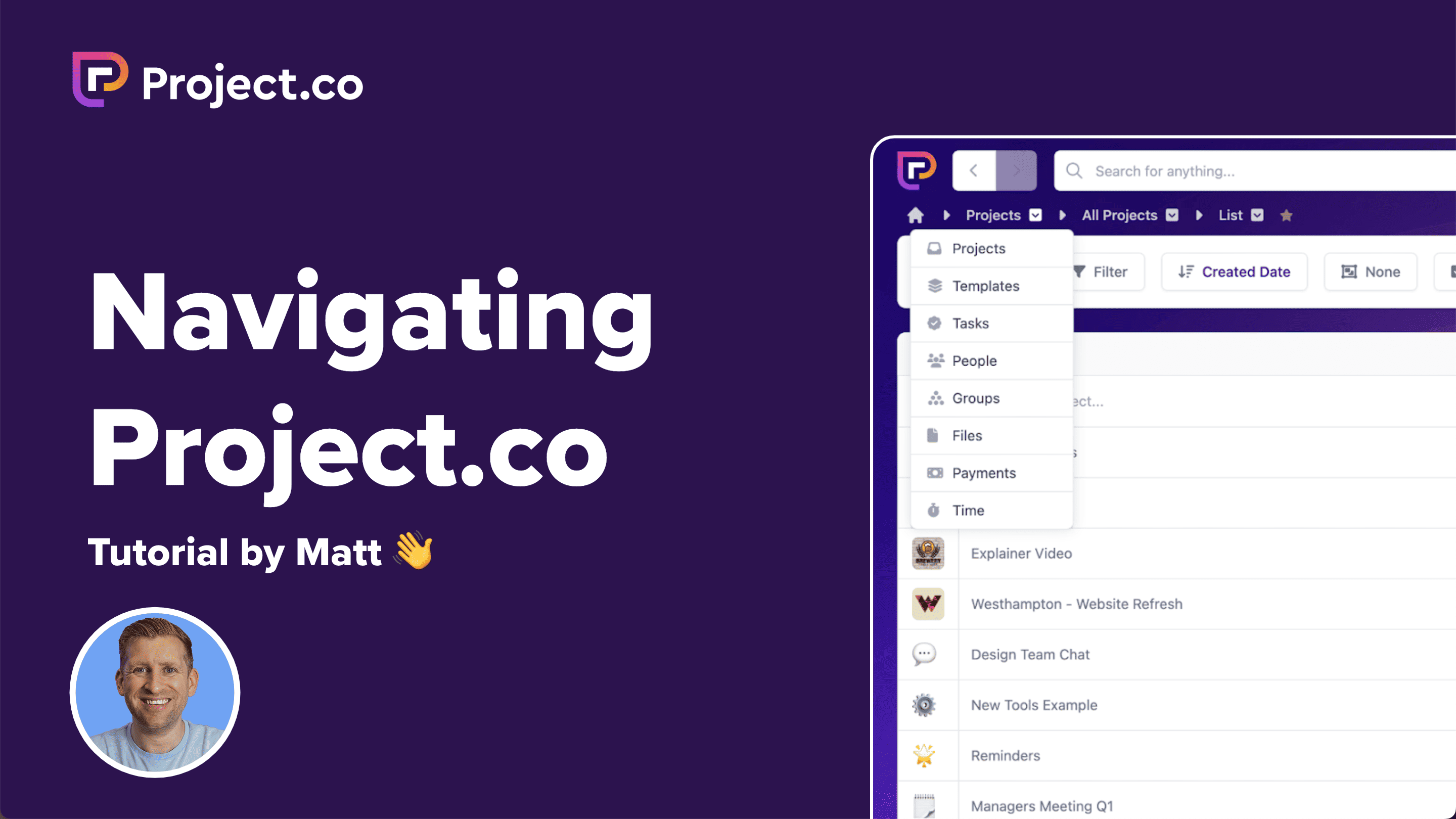 Navigating Project.co